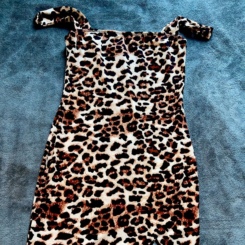 Body dress cheetah print